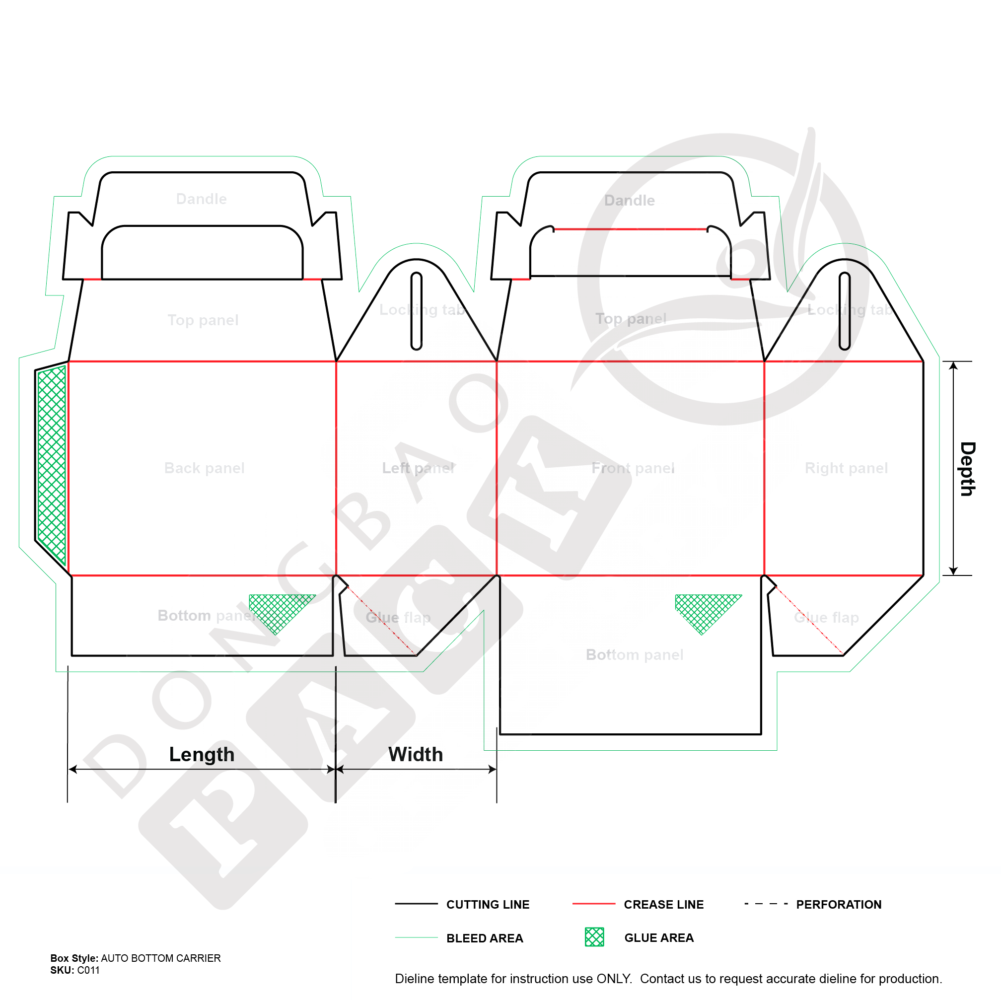 C011 Auto Bottom Carrier