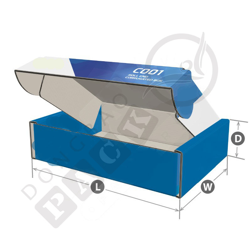  Tab Lock Roll End Corrugated Box