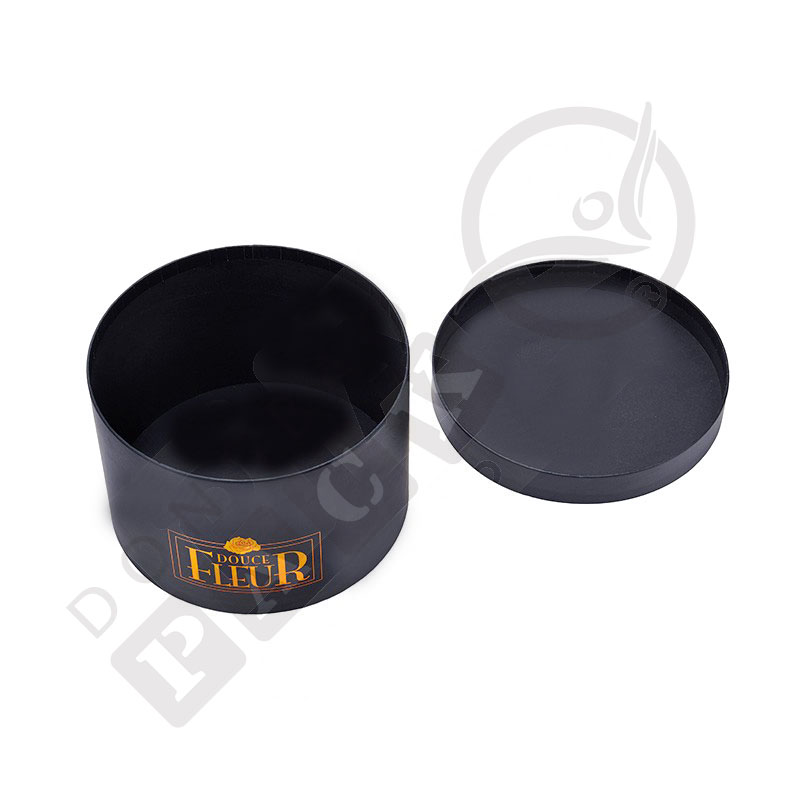 round-shaped-black-flower-box